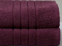 Рушник махровий 70x140 Ecotton Малиновий 420