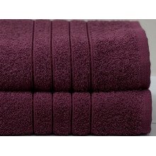 Полотенце махровое 70x140 Ecotton Малиновое 420