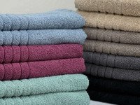 Полотенце махровое 70x140 Ecotton Малиновое 420