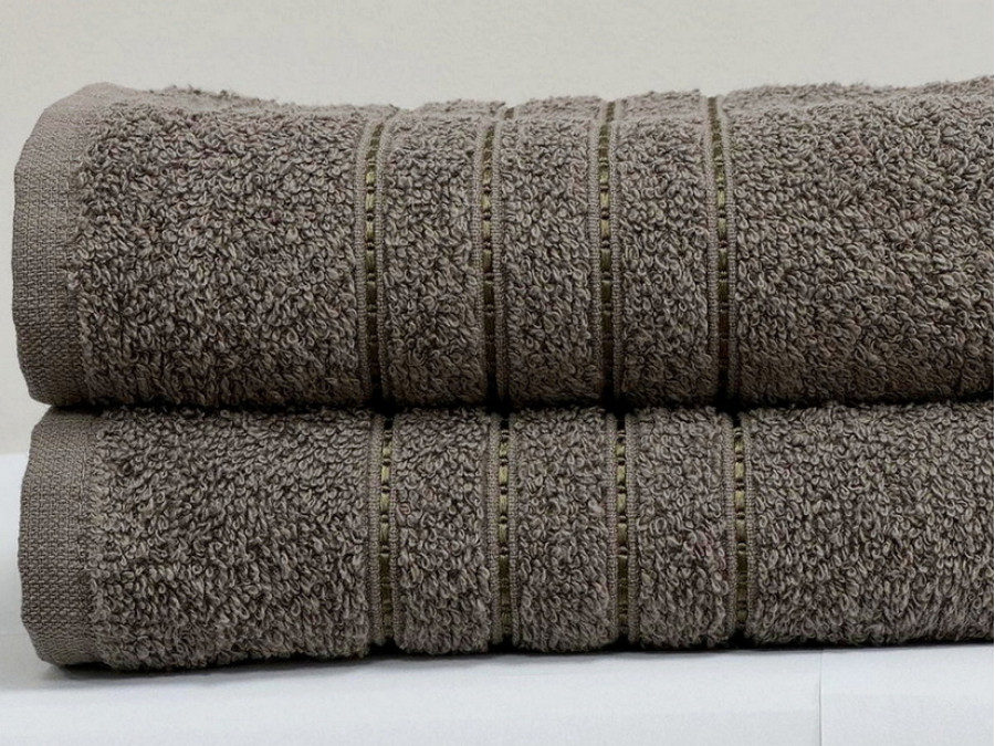 Полотенце махровое 70x140 Ecotton Mink 420