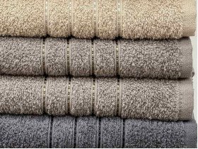 Полотенце махровое 70x140 Ecotton Mink 420