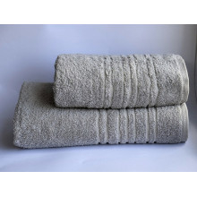 Рушник махровий 70x140 Ecotton Сірий 550