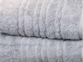 Полотенце махровое 50x100 Ecotton Серое 550