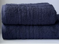 Рушник махровий 70x140 Ecotton Темно синій 550