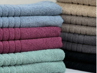 Полотенце махровое 70x140 Ecotton Зеленое 420
