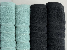 Полотенце махровое 70x140 Ecotton Зеленое 420
