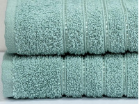 Полотенце махровое 70x140 Ecotton Зеленое 420