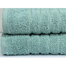 Полотенце махровое 70x140 Ecotton Зеленое 420