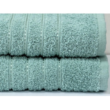 Рушник махровий 70x140 Ecotton Зелений 420