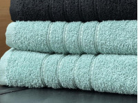 Полотенце махровое 70x140 Ecotton Зеленое 420