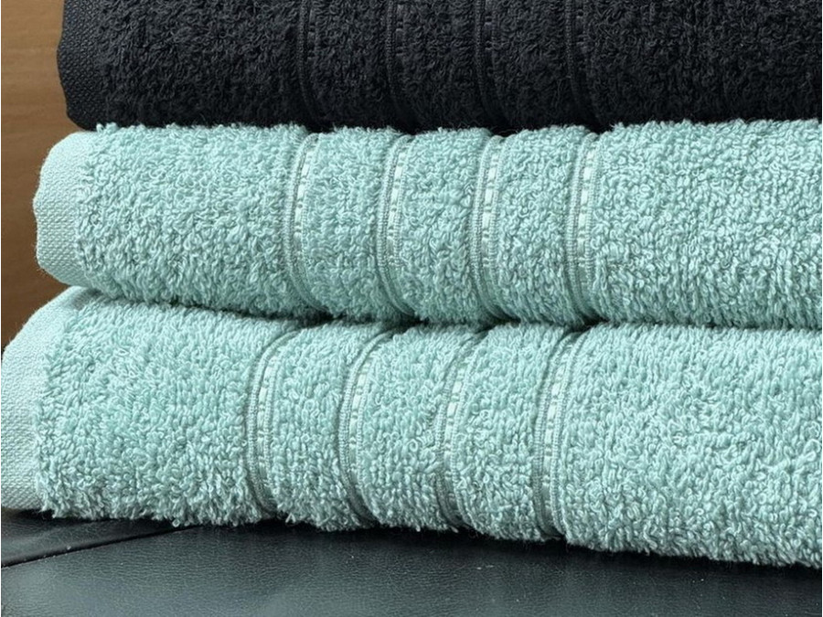 Полотенце махровое 70x140 Ecotton Зеленое 420