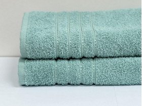 Полотенце махровое 50x90 Ecotton Зеленое 420