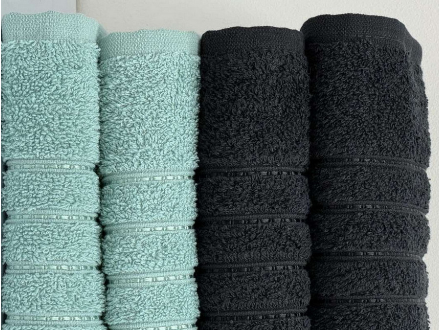 Полотенце махровое 70x140 Ecotton Зеленое 420