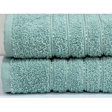 Рушник махровий 70x140 Ecotton Зелений 420