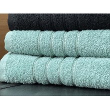Полотенце махровое 70x140 Ecotton Зеленое 420