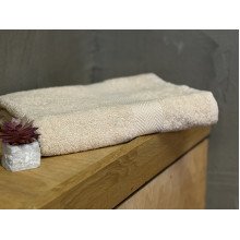 Рушник махровий 50x80 Узтекс Бежевий