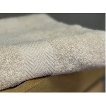 Полотенце махровое 70x130 Узтекс Бежевое