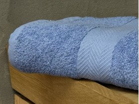 Полотенце махровое 70x130 Узтекс Голубое