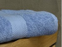 Полотенце махровое 70x130 Узтекс Голубое
