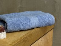 Полотенце махровое 50x80 Узтекс Голубое