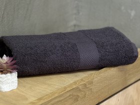 Полотенце махровое 50x80 Узтекс Графит