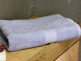 Полотенце махровое 70x130 Узтекс Светло голубое