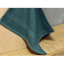 Полотенце махровое 50x80 Узтекс Темно зеленое