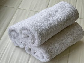 Салфетка махровая 30x50 Ecotton Белая 380