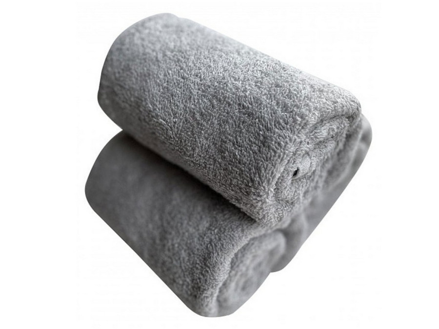 Салфетка махровая 30x30 Ecotton Светло серая 380