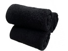 Серветка махрова 30x50 Ecotton Чорна 380