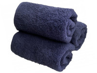 Салфетка махровая 30x30 Ecotton Темно синяя 380