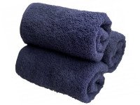 Салфетка махровая 30x50 Ecotton Темно синяя 380
