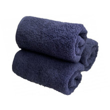Салфетка махровая 30x30 Ecotton Темно синяя 380