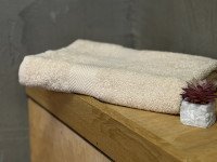 Салфетка махровая 30x50 Узтекс Бежевая