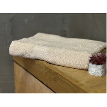 Салфетка махровая 30x50 Узтекс Бежевая