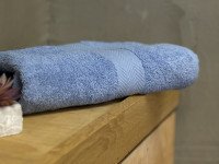 Салфетка махровая 30x50 Узтекс Голубая
