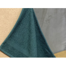 Салфетка махровая 35x35 Узтекс Темно зеленая