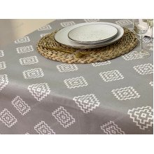 Скатерть 170x220 Ecotton DUCK Серая 1003-10