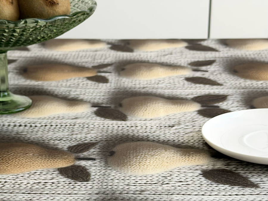 Скатерть 170x220 Ecotton DUCK с грушами 3848-1