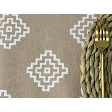 Скатерть 170x220 Ecotton DUCK Бежевая 1003-11