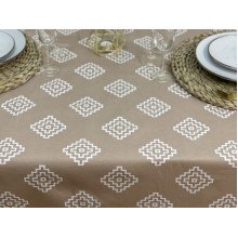 Скатертина 170x220 Ecotton DUCK Бежева 1003-11