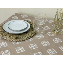 Скатертина 170x200 Ecotton DUCK Бежева 1003-11