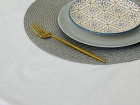 Скатертина 170x220 Ecotton DUCK Біла