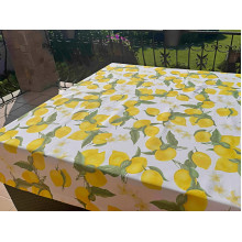 Скатерть 170x200 Ecotton DUCK Лимоны