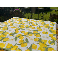 Скатерть 170x200 Ecotton DUCK Лимоны