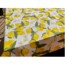 Скатерть 170x200 Ecotton DUCK Лимоны