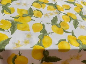 Скатерть 170x200 Ecotton DUCK Лимоны