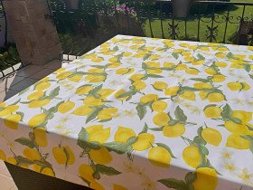 Скатерть 170x200 Ecotton DUCK Лимоны