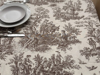 Скатерть 170x150 Ecotton DUCK Бежевая 30497