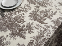 Скатерть 170x220 Ecotton DUCK Бежевая 30497